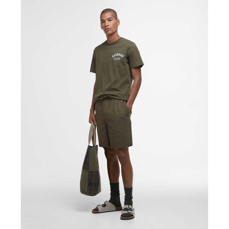 Barbour Cotton Linen Relaxed Short image number 3